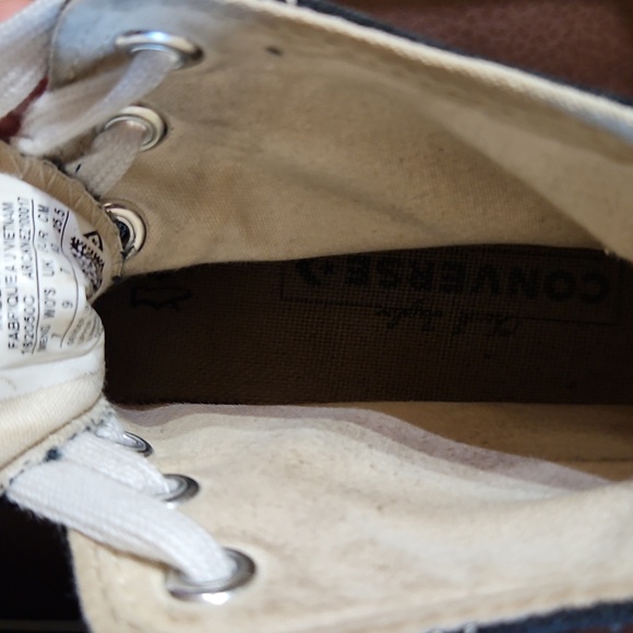 Converse Chuck Taylor All Star 70 Hi Lace Up High Top Sneakers Shoes Black White - Picture 5 of 7